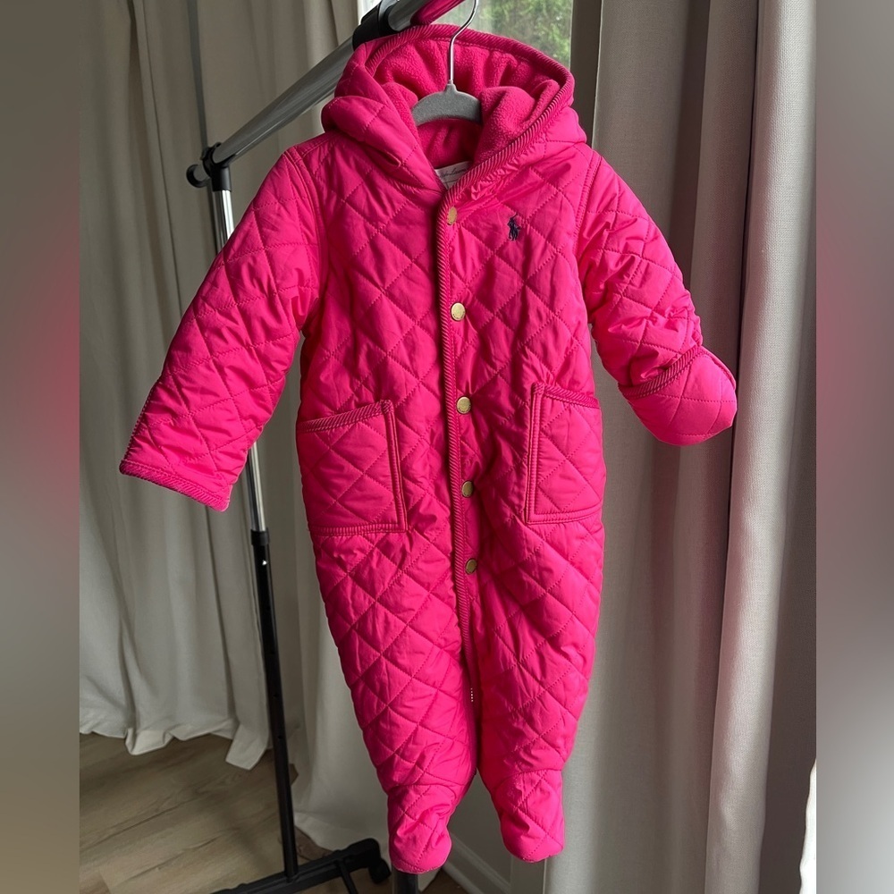 Baby Water-Repellent Hooded Barn Bunting One Piece 6 month SUPER WARM WINTER
